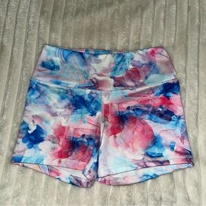 LIMITED EDITION 💙🩷 FLEO Cotton Candy Shorts (Power High-rise) • Small